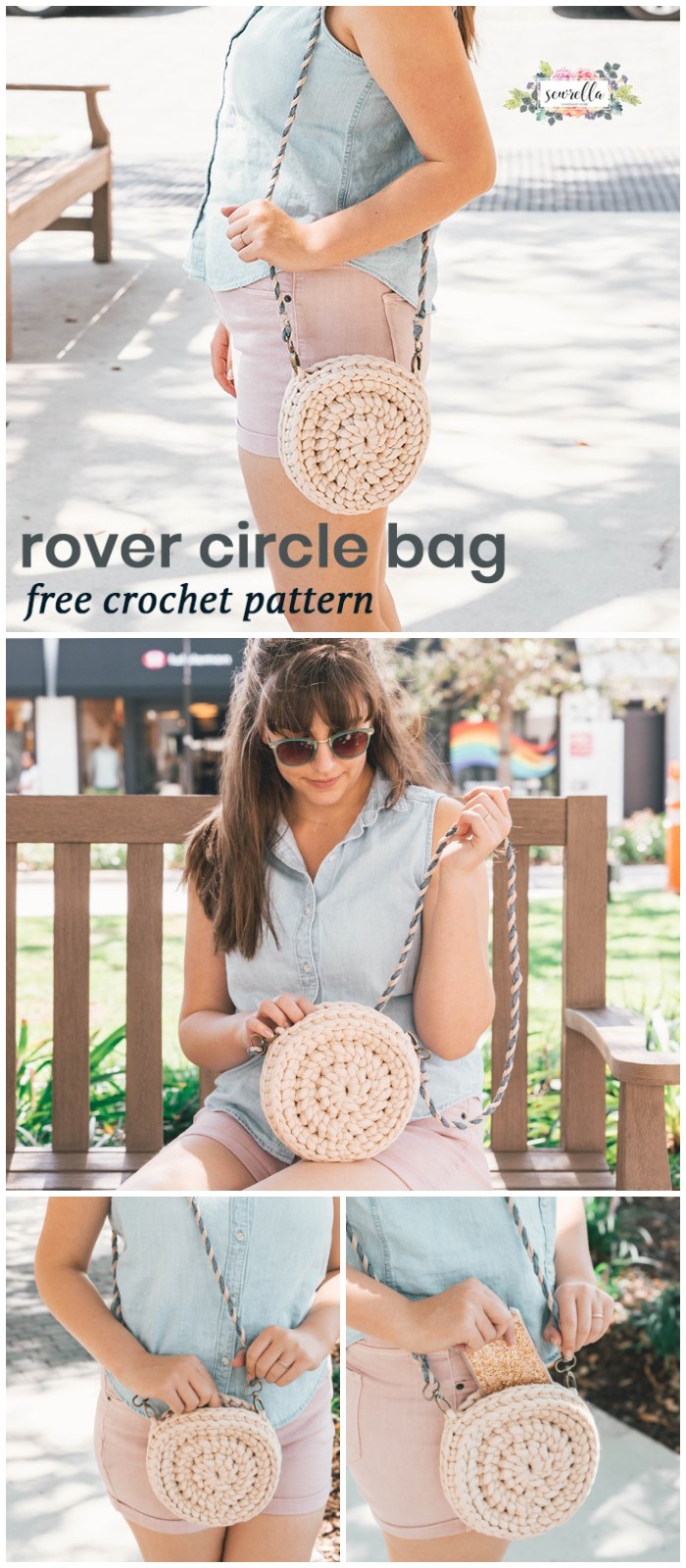 Crochet Rover Circle Bag (with Taylor!)