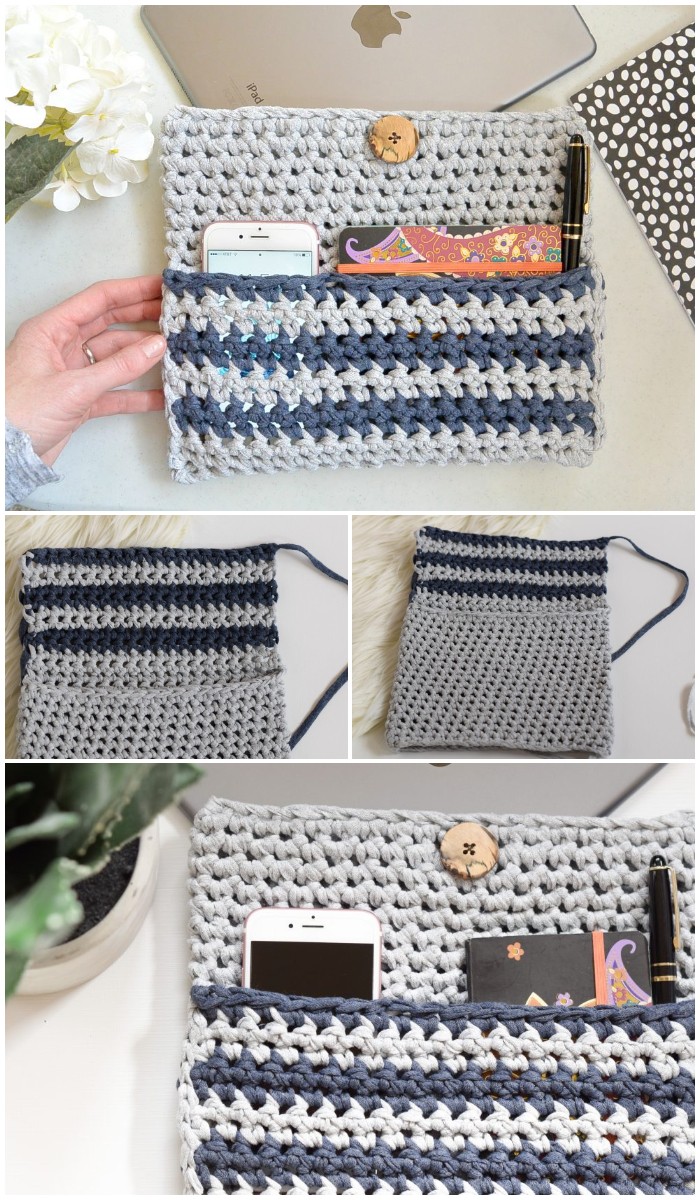 how to crochet an i pad case